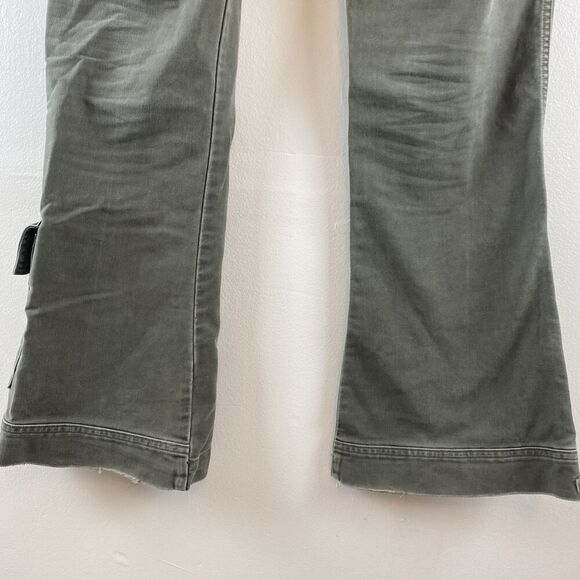 Abercrombie & Fitch Olive Boot Cut Pants - Picture 10 of 16